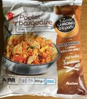Cantidad de azúcar en Poulet basquaiseRiz et sauce tomate aux poivrons