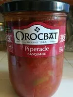 Количество сахара в Orocbat piperade basquaise