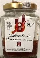 चीनी की मात्रा 6 Paquets De Confiture à La Fraise (50%)