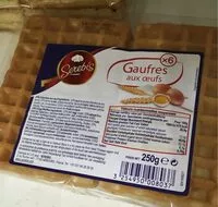 चीनी की मात्रा Gaufres aux oeufs
