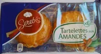 चीनी की मात्रा 6 tartelettes aux amandes