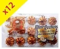 चीनी की मात्रा 12 Paquets De Mini Rocher Coco (250 G)