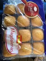 चीनी की मात्रा Magdalenas x 12