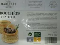 Sucre et nutriments contenus dans Mariebel