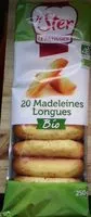 Zuckermenge drin 20 Madeleines longues
