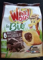 Zuckermenge drin 6 Madeleines bio cœur chocolat