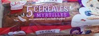 Zuckermenge drin Cake 5 céréales Myrtilles