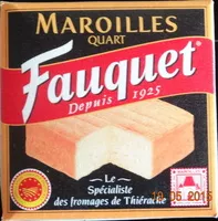 入っている砂糖の量 Maroilles Quart (26 % MG)