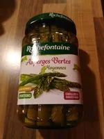 Zuckermenge drin Asperges Vertes