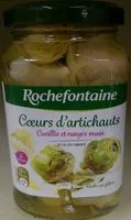 Cantidad de azúcar en Cœurs d'artichauts cueillis et rangés main