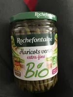 Cantidad de azúcar en Rochefontaine Haricots Verts Extra Fins Bio 530 g