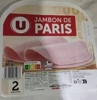 चीनी की मात्रा Jambon de paris