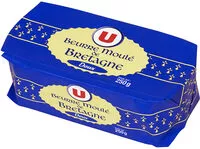 चीनी की मात्रा Beurre moulé de Bretagne doux 82% de MG