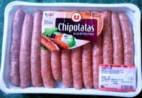 入っている砂糖の量 Chipolatas supérieures