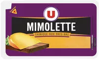 Количество сахара в Mimolette au lait pasteurisé 24% de MG