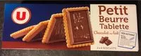 含糖量 Petit Beurre Chocolat au lait
