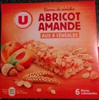 Amount of sugar in Barre de céréales abricot amande aux 4 céréales
