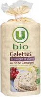 Jumlah gula yang masuk Galettes riz complet et sésame au riz de Camargue