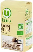 चीनी की मात्रा Farine de blé T65 bio