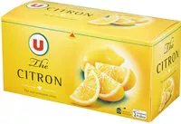Amount of sugar in Thé noir saveur citron