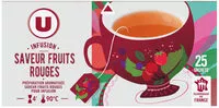 Sokerin määrä sisällä Infusions saveur fruits rouges