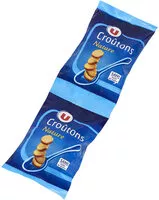 含糖量 Croûtons ronds frits pour soupe nature