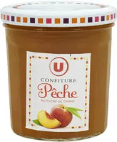 चीनी की मात्रा Confiture de pêche 50% de fruits
