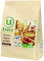 Suhkru kogus sees Petits pains grillés au froment
