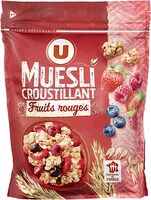 Zuckermenge drin Muesli croustillant aux fruits rouges