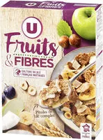 Cantidad de azúcar en Céréales fruits et fibres