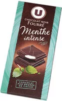 Chocolats fourres a la menthe