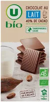 含糖量 Tablette de chocolat au lait