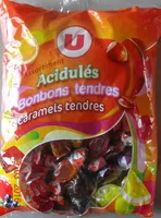 Bonbons acidules tendres