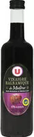 Suhkru kogus sees Vinaigre balsamique