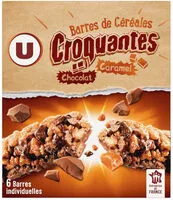 Barres de cereales au caramel