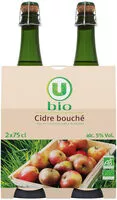 İçindeki şeker miktarı Cidre brut 4,5° Bio