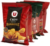 Amount of sugar in Chips arome (ketchup/moutarde/barbecue)