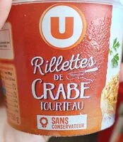 चीनी की मात्रा Rillettes de crabe tourteau