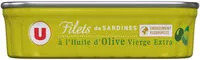 Jumlah gula yang masuk Filets de sardines à l'huile d'olive vierge extra