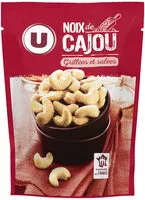 含糖量 Noix de cajou grillées salées
