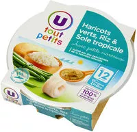 Количество сахара в Assiette haricots verts, riz et sole tropicale