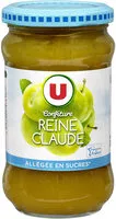 Cantidad de azúcar en Confiture de reines Claude allégée