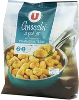 入っている砂糖の量 Gnocchi à poêler aux flocons de pomme de terre