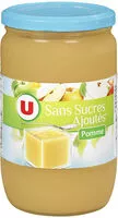 入っている砂糖の量 Purée de pomme sans sucres ajoutés
