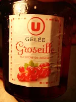 入っている砂糖の量 Gelée de groseilles