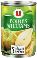 Sokerin määrä sisällä Poires demi-fruits au sirop léger