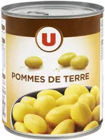 Zuckermenge drin Pommes de terre entières