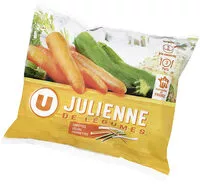 Quantité de sucre dans julienne de légumes