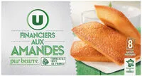 Amount of sugar in Financiers aux amandes pur beurre