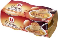 含糖量 Desserts lactés à la crème aux ufs frais saveur caramel et fleur de sel